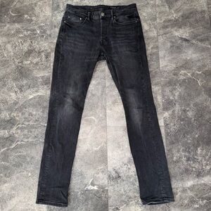 All Saints Black Jeans Skinny Fit Size 30